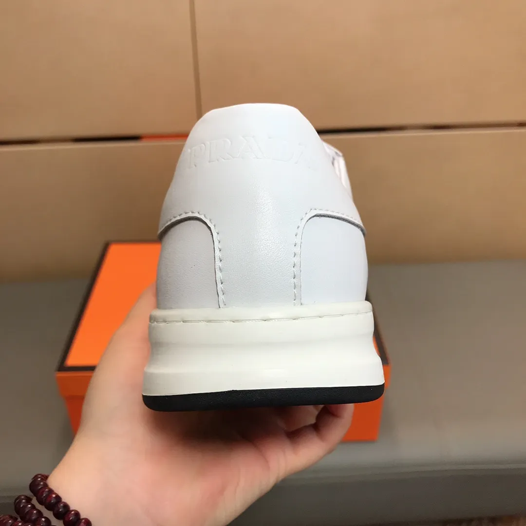 Ex-factory price 360🕷️🕷️【PRADA】Prada's new men's fashionable sports and casual shoes🇨🇳High-end boutique💯Exquisite details, cowhide upper, pigskin lining,🌶🌶original lightweight, wear-resistant and non-slip original outsole, comfortable to wear🎋Classic craftsmanship, fine workmanship, worth owning Code number: 38-44